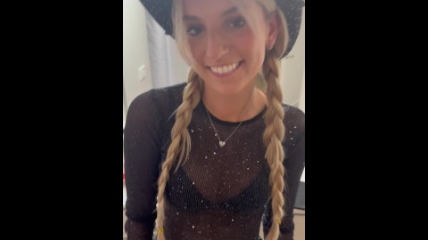 女大学生进不去酒吧，就给我口交！！